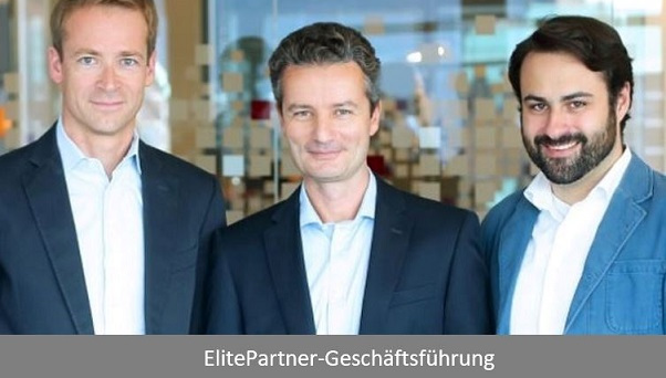 ElitePartner Geschäftsführung: Henning Rönneberg, Tim Schiffers und Marc Schachtel