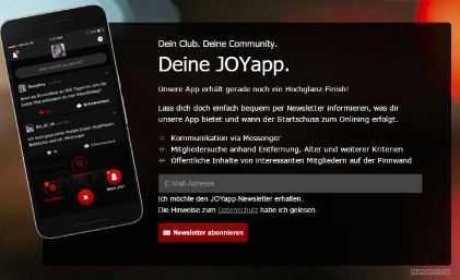 joyclub App - JOYapp - JOYCE