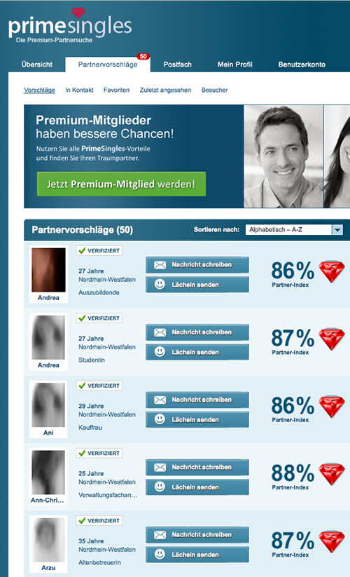 Partnersuche ab 50 ohne registrierung