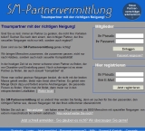 Der Screenshot von SM-Partnervermittlung.com