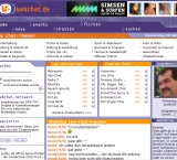 Der Screenshot von Webchat