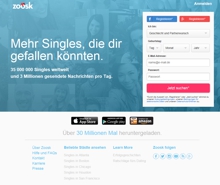 Partnervermittlung zoosk