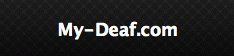 Screenshot My-Deaf.com - Logo