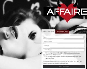 Screenshot Affaire.com