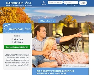 Screenshot Handicap-Love.de