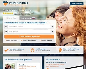 Screenshot InterFriendship.de