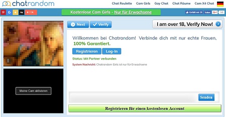 Cam Girls bei Chatrandom