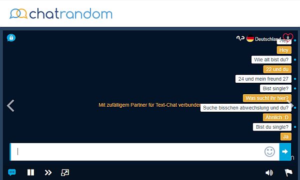 Erfahrung chatrandom CHAT WEBSITE