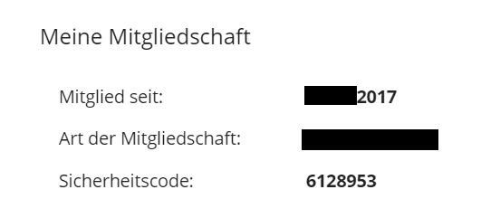 eDarling Kündigung benötigter Sicherheitscode