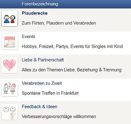 frankfurter singles forum