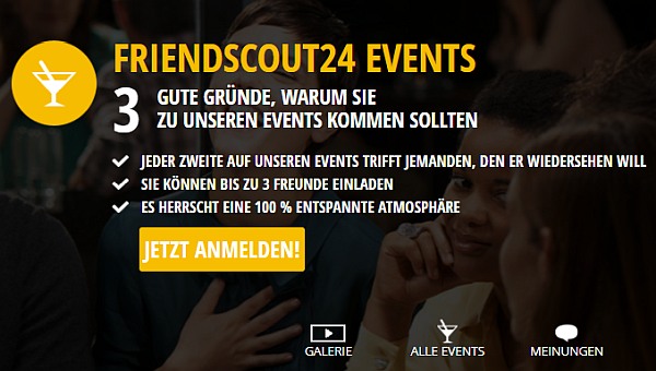 friendscout24 Single-Events