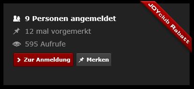 Joyclub Veranstaltungen mit Rabatt