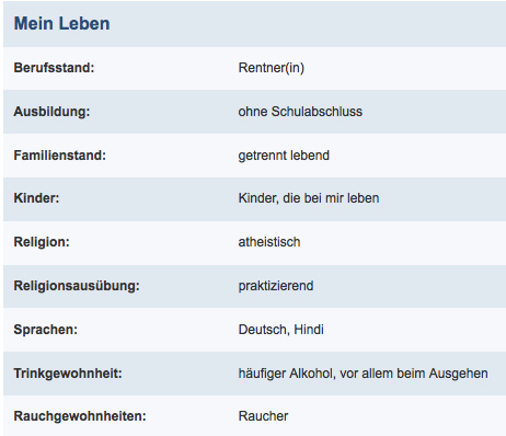 Profil löschen über die kreative Neugestaltung