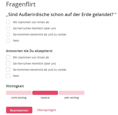 obandln Fragenflirt Beispiel