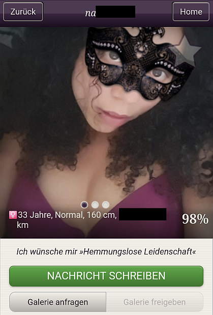 secret.de App Profil