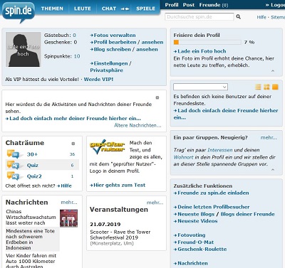 Spin.De (Mobil) - Die Community Spin.De (Mobil) - Die Community