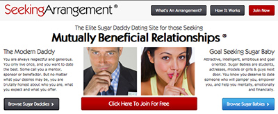 Sugarbaby sucht Sugardaddy auf SeekingArrangement.com