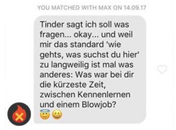 tinder erfahrungen frau hey