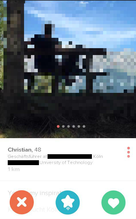 tinder warnung