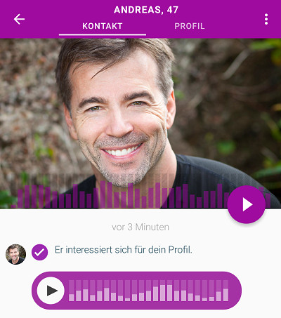 whispar app kontaktanfrage