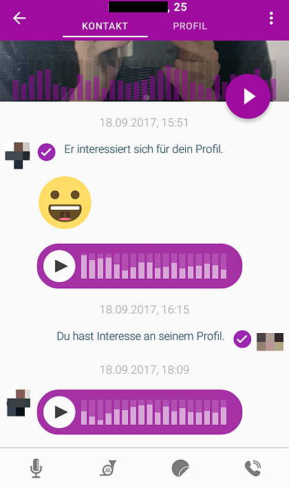 whispr app chat