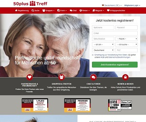 Treff de plus 50 Partnersuche ab