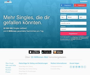 Partnervermittlung zoosk