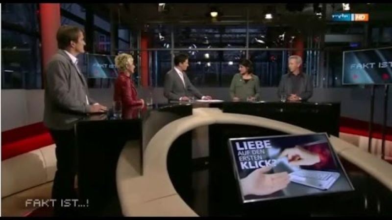 mdr-Expertendiskussion zum Thema Liebe auf den ersten Klick