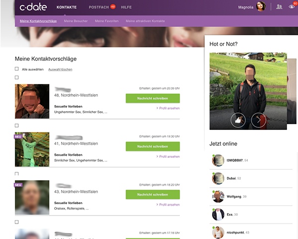 C dating kostenlos