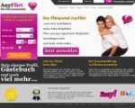 so sah Anyflirt.de aus