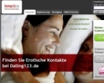 so sah Dating123.de aus