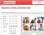 so sah MyPerfectDate aus
