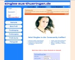 so sah Singles-aus-Thüringen.de aus