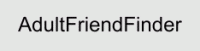 AdultFriendFinder.com startseite - logo