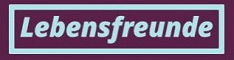 Screenshot Lebensfreunde - Logo