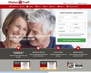 Screenshot 50plus-Treff.de