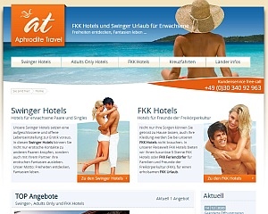 Screenshot AphroditeTravel.de