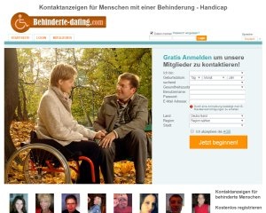 Screenshot Behinderte-Dating.com