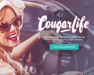 Screenshot CougarLife.de