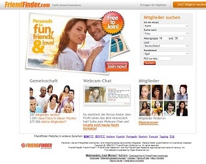 Screenshot FriendFinder.com