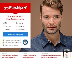 Screenshot gay-Parship.de