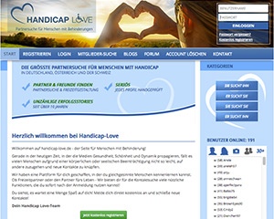 Screenshot Handicap-Love.de