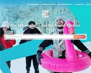 Screenshot JoinMyTrip.de