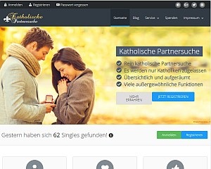 Screenshot Katholische-Partnersuche.com