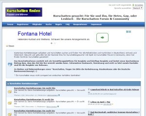 Screenshot Kurschatten.org