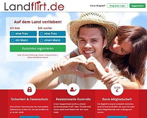 Screenshot Landflirt.de