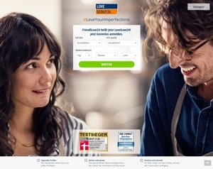 Screenshot LoveScout24 DE
