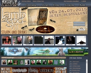 Screenshot MetalFlirt.de