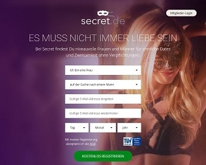 Screenshot SECRET.de