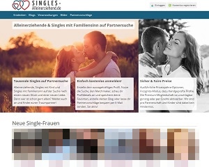 Screenshot Singles-Alleinerziehend.de